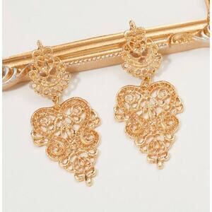 Filigree Drop Earrings